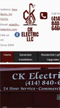 Mobile Screenshot of c-kelectric.com